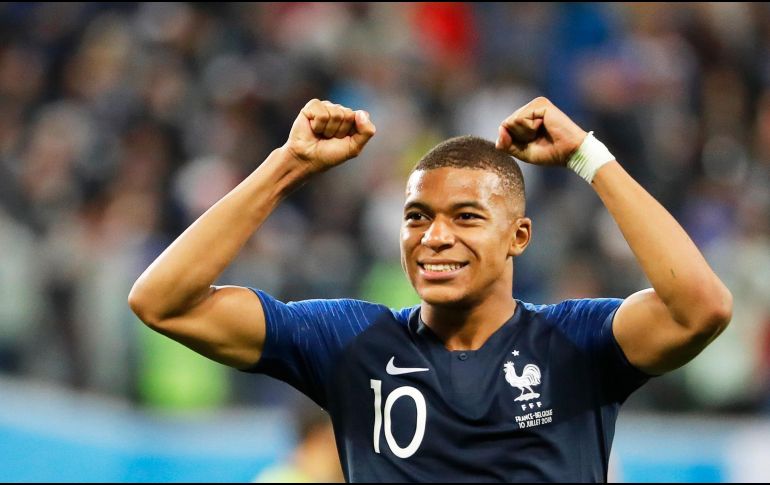 Mbappé comentó que recibieron la visita de Emmanuel Macron en los vestidores luego de que se disputara la semifinal. EFE / ARCHIVO