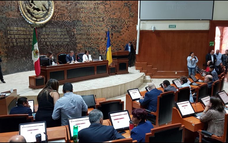 Los diputados aprobaron desechar una solicitud de juicio político contra el presidente municipal y regidores de Encarnación de Díaz. EL INFORMADOR / ARCHIVO