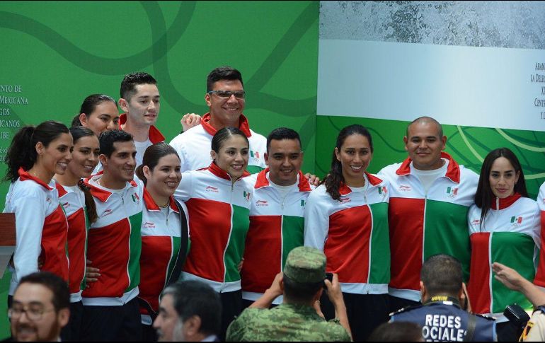 Además de los 88 atletas jaliscienses, viajan a Barranquilla otros nueve atletas que nacieron en Jalisco, pero representan otros estados.  TWITTER/@COM_Mexico