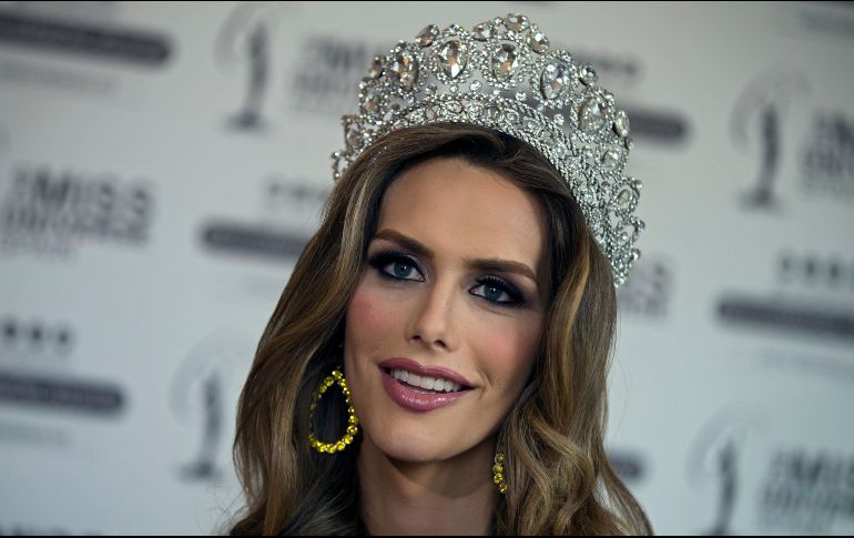 Angela Ponce, modelo y activista de 26 años nombrada Miss España el 29 de junio. AP / P. White