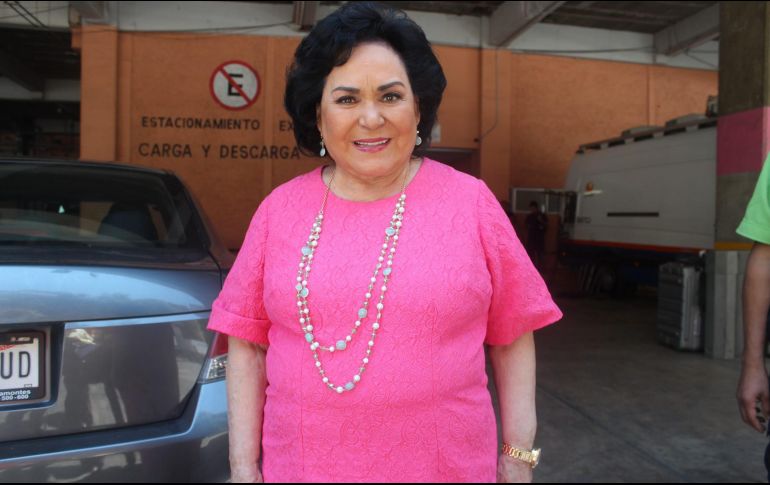 Carmen Salinas afirmó que lleva una vida muy sana y por eso se mantiene estable. NTX / ARCHIVO