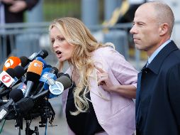 Daniels recibió durante la campaña electoral de 2016 un pago de 130 mil dólares para, supuestamente, mantener en secreto una aventura que tuvo con Donald Trump en 2006. AFP/E. Muñoz