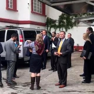 Comienza operativo de seguridad por encuentro López Obrador-Pompeo