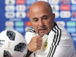 Bajo el mando de Sampaoli, Argentina fue eliminada del Mundial Rusia 2018 en Octavos de Final, cayendo ante Francia. EFE/ARCHIVO