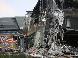 Sheinbaum cuestionó que una obra de esta magnitud, que no tiene ni un año de haberse inaugurado, tenga un derrumbe como el registrado. AP /A. Vazquez