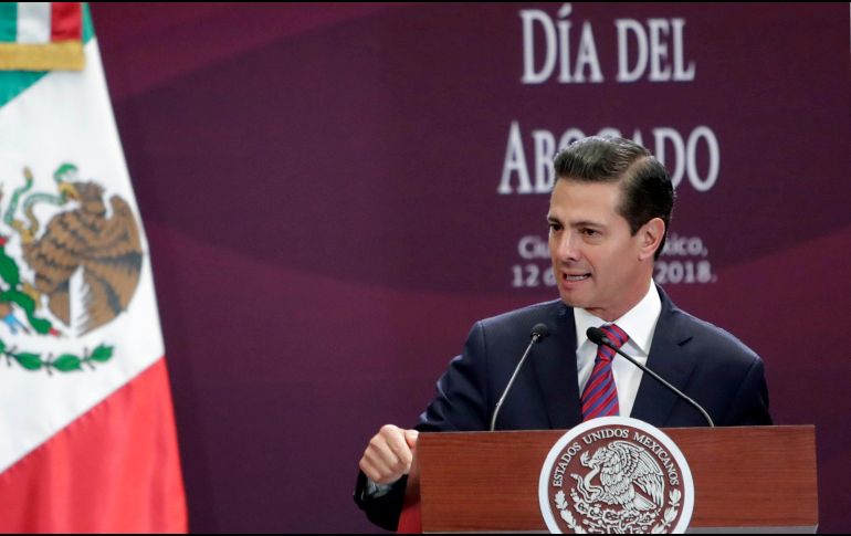 El Presidente subrayó que las reformas partieron de un diagnóstico muy claro que identificó las principales barreras que limitaban el desarrollo de México. SUN / I. Stephens