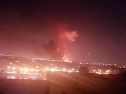 La explosión se escuchó por los residentes que viven en el barrio aledaño al aeródromo, situado en el norte de El Cairo. AP / Taher Amer Fathy