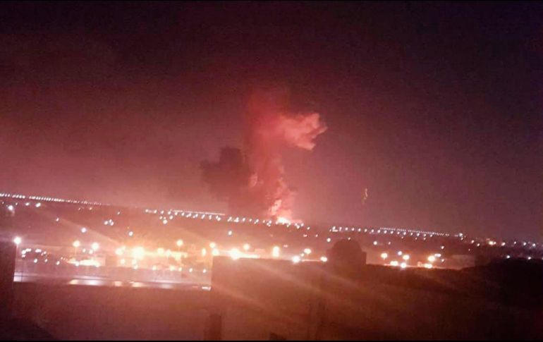 La explosión se escuchó por los residentes que viven en el barrio aledaño al aeródromo, situado en el norte de El Cairo. AP / Taher Amer Fathy