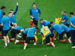 Sumando las tres prórrogas, Croacia jugará su octavo partido de este Mundial el próximo domingo en la Final contra Francia, pero aseguran que eso no será impedimento. EFE/S. Ilnitsky