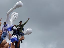 Los opositores planean realizar hoy un parto nacional. EFE/R. Sura