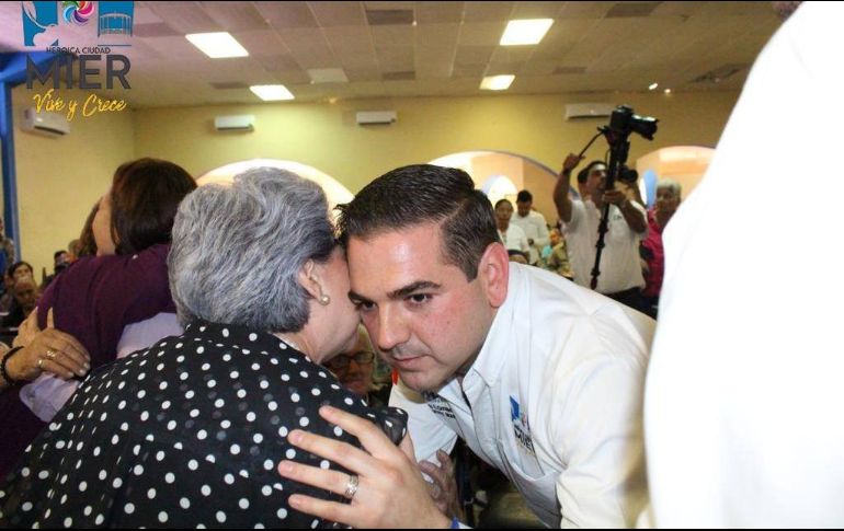 Roberto Gustavo González ganó la alcaldía de Ciudad Mier en la pasada elección por el Partido Acción Nacional. TWITTER / @CiudadMier