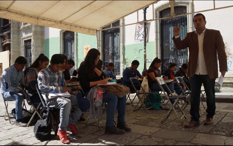Se incluyeron temas sobre la lectura y escritura de las lenguas indígenas. SUN/ ARCHIVO