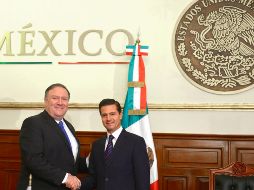 Junto con Pompeo viaja este viernes a México el secretario del Tesoro, Steven Mnuchin. NTX/ Presidencia