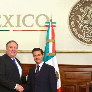 Peña Nieto pide a Pompeo la "rápida reunificación" de familias migrantes