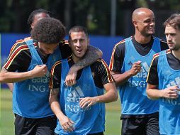 Tanto belgas como ingleses eran favoritos en sus respectivas Semifinales. EFE/Y. Kochetkov