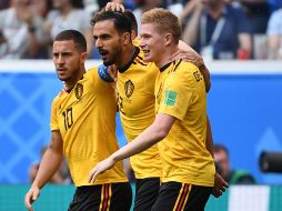 Con sólo tres minutos jugados, Bélgica ya estaba en ventaja en el marcador. AFP / P. Ellis