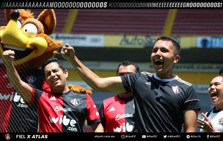 El partido fue a puerta cerrada, sin embargo se le permitió a invitados especiales, familiares y amigos de los jugadores, a presenciar el cotejo desde las tribunas . TWITTER / @atlasfc