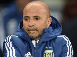 La gestión de Sampaoli al frente de la Albiceleste concluyó con la decepcionante eliminación de Rusia 2018. AFP/ARCHIVO