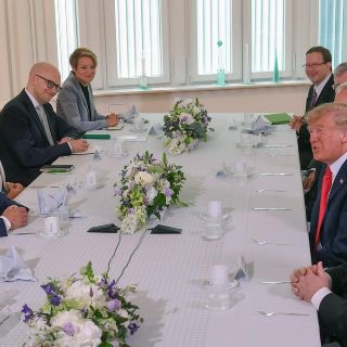 Trump se reúne con el presidente de Finlandia