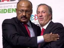 Como dirigente nacional del partido, a René Juárez le tocó enfrentar la derrota electoral para la Presidencia de la República. EFE / ARCHIVO