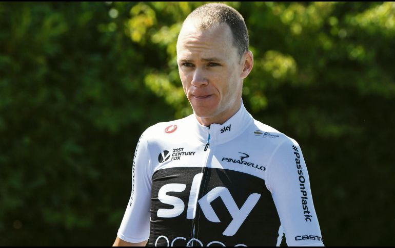 Chris Froome. El ciclista británico espera remontar posiciones en la clasificación general. AFP