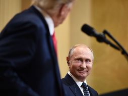 Putin tuvo palabras de elogio para su homólogo estadounidense, a quien calificó de ''interlocutor interesante'' y de ''persona muy cualificada'' que ''está en el tema''. AFP / B. Smialowski