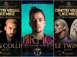 Este año es la primera vez que los tres Dj se presentarán en el festival de música electrónica más importante del mundo. ESPECIAL