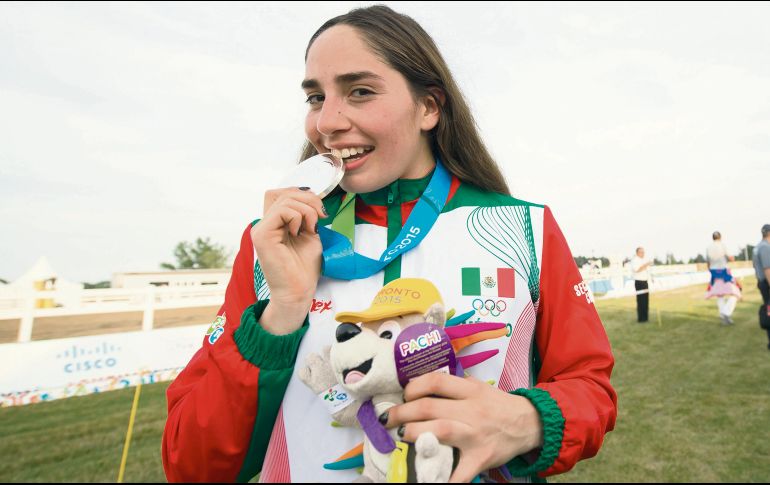 Tamara Vega ya sabe lo que es ganar una medalla en Juegos Centroamericanos, tras sus dos platas obtenidas hace cuatro años en Veracruz. MEXSPORT