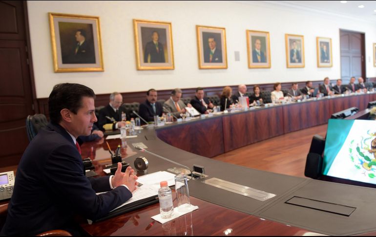 Enrique Peña Nieto tendrá los tres meses de septiembre a noviembre para impulsar la aprobación de esta reforma. NTX / ARCHIVO