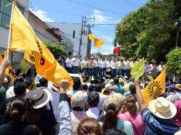 Manuel Granados, presidente del partido, considera que hay militantes leales y comprometidos que hacen fuerte a la institución. SUN/Archivo