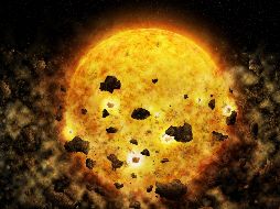 Científicos indican que el objeto estelar está en proceso de devorar los restos planetarios; esto da idea a los expertos sobre los procesos que afectan la supervivencia de los planetas. AP / M. Weiss