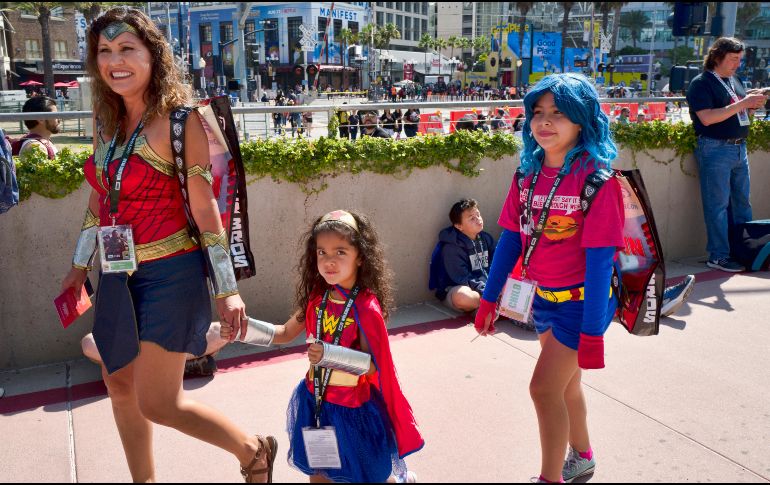 Miles de seguidores llegaron a la Comic-Con 2018 disfrazados de sus personajes favoritos. AP / R. Vogel