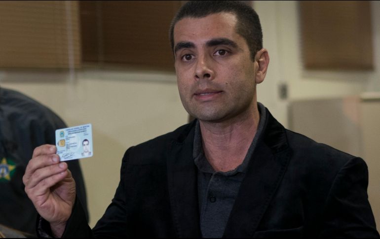 Después de haber estado prófugo desde el martes, la Policía Militar de Río de Janeiro lo capturó el jueves. AP / L. Correa