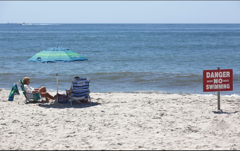 Los incidentes del miércoles provocaron el cierre temporario de las playas. AP / S. Wenig