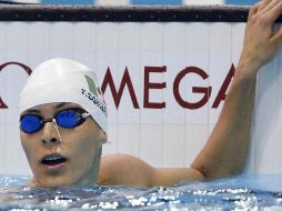 González paró el cronómetro a los 1:01.34 minutos. AFP / ARCHIVO