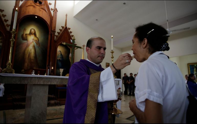 La Iglesia Católica nicaragüense aclaró que los templos fueron usados para atender a los heridos y proteger a los “desvalidos”. EFE/R. Sura