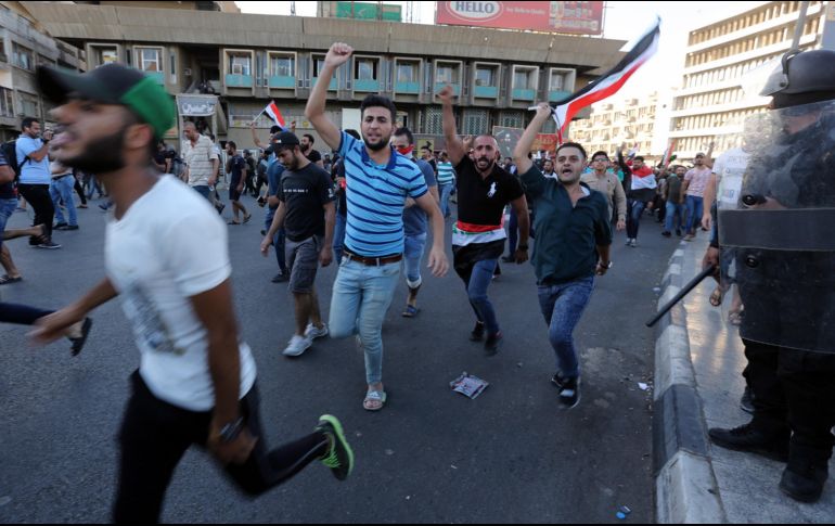 Las manifestaciones se organizaron para pedir mejoras en los servicios, oportunidades de empleo y el fin de la corrupción. EFE/A. Jalil