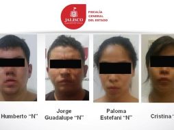 Los detenidos son puestos a disposición de las autoridades por el delito de secuestro y como medida cautelar. TWITTER/ @FiscaliaJal