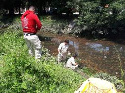Vecinos del canal, informaron a las autoridades que constantemente hay personas que pasan la noche en el punto. ESPECIAL/ Bomberos de Zapopan