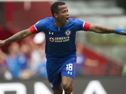 Andrés Rentería celebra tras anotar el primer gol de la Máquina. MEXSPORT/O. Aguilar