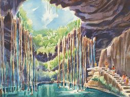 El Cenote Ik Kil se encuentra a 35 minutos de la ciudad colonial de Valladolid y a una hora y 30 minutos de Mérida. ESPECIAL