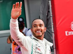 Hamilton lidera la clasificación del mundial de pilotos con 188 puntos por 171 de Sebastian Vettel, de Ferrari. AFP/A. Isakovic