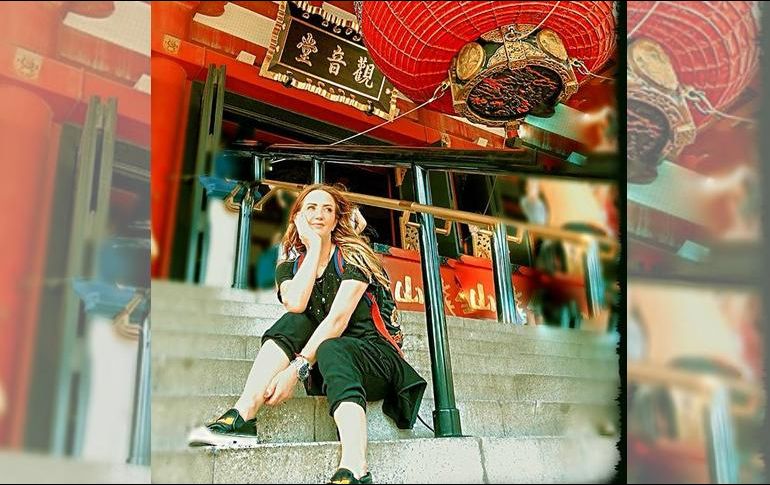 Legarreta compartió con sus seguidores varias imágenes de su visita por Japón. INSTAGRAM / andrealegarreta