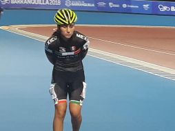 Es la segunda presea de Valentina Letelier durante la justa de Barranquilla, después de la que obtuvo ayer en la carrera de 10 mil puntos-eliminación. TWITTER / @CONADE