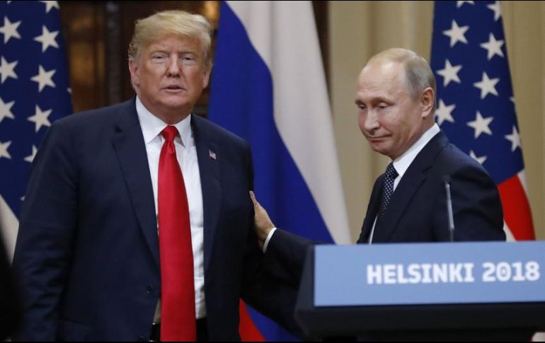 Trump asombró a la opinión pública de EU al informar que había invitado a Putin para una segunda cumbre en Washington en otoño. AP / ARCHIVO