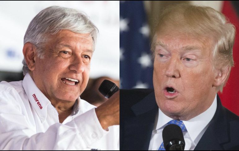 De López Obrador, Trump dice que es 