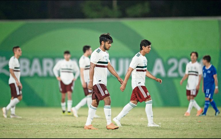 La Selección mexicana se ubica en el sótano del Grupo B tras dos derrotas al hilo en el torneo de futbol de los Juegos Centroamericanos y del Caribe Barranquilla 2018. MEXSPORT