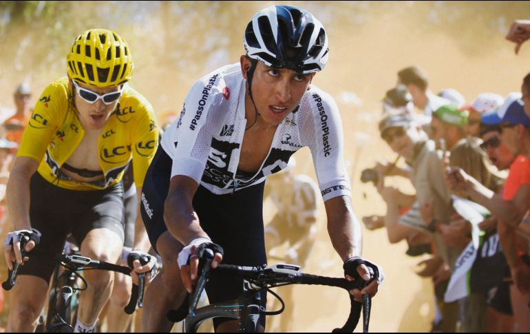 Señalado. Chris Froome es el blanco principal de los reclamos de los franceses en este Tour. AP/P. Dejon