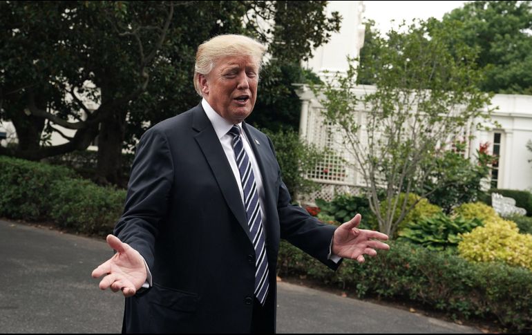 Trump declaró que es 