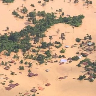 Colapsa una presa en Laos; hay varios muertos y desaparecidos